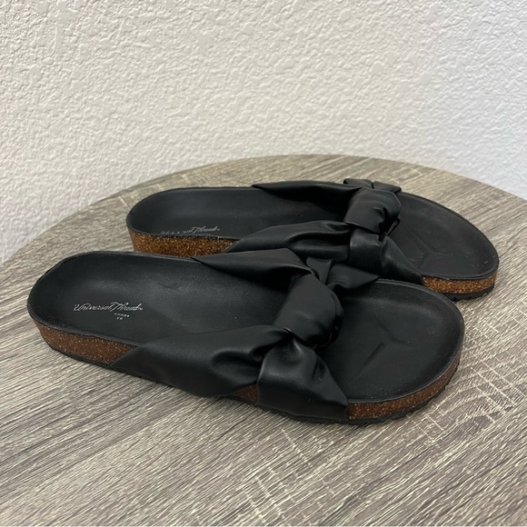 NWT Universal Thread Junie Knotted Cork Footbed Sandals- Size 6.5 - Picture 5 of 15